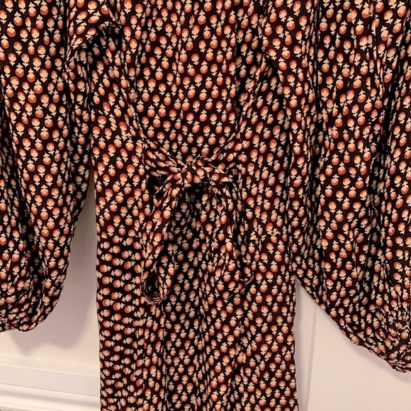 Doen | Audella dress (sable Hyde park floral - Picture 5 of 16